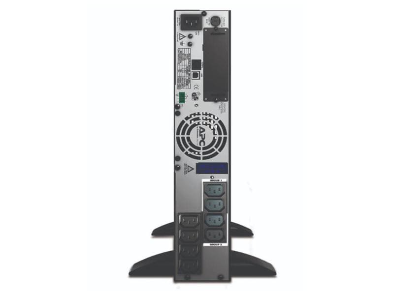 APC USV SMX1000I 1000 VA / 800 W Smart-UPS X, Line Interactive, 1000VA, Rack/Tower konvertierbar 2U, 230V, 8x C13 IEC, SmartSlot, Laufzeitverlängerung
