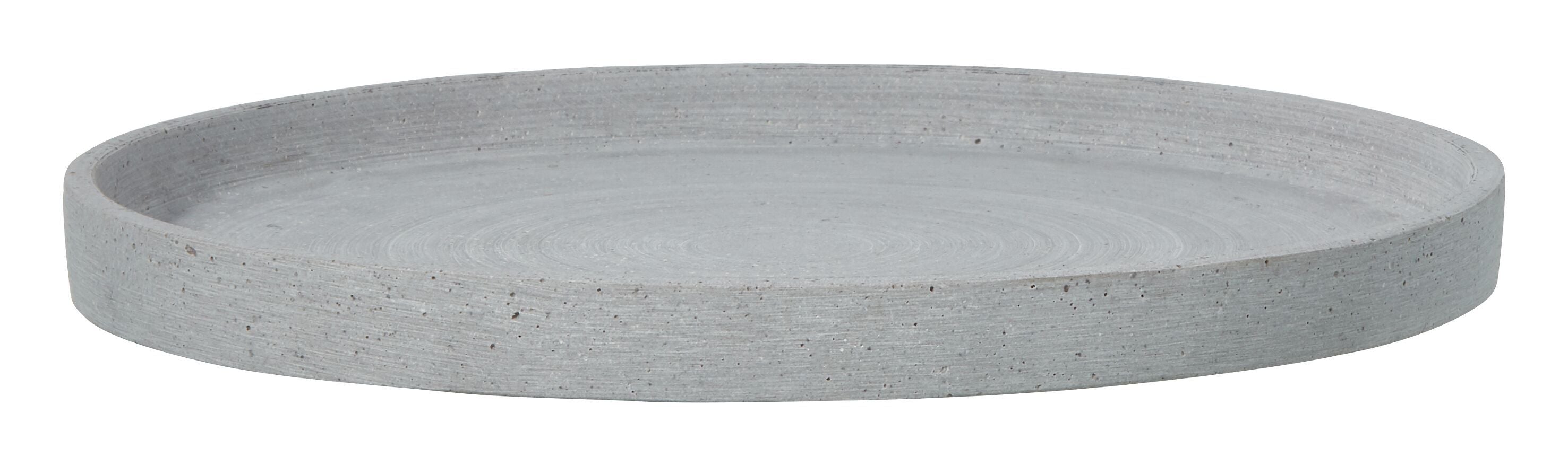 MINEA Untersetzer - Grau / H: 2.0 cm