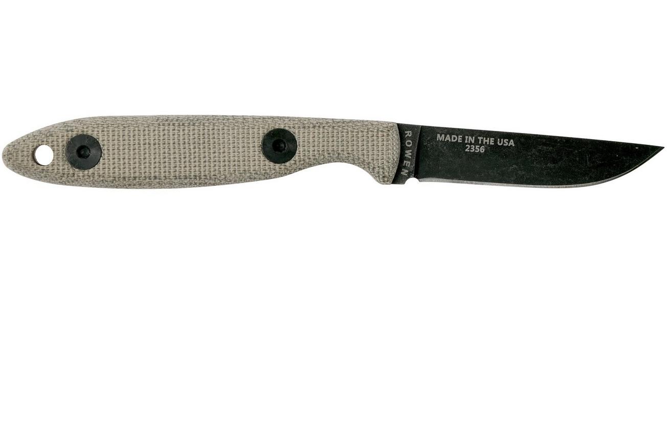 ESEE Camp-Lore CR 2.5 Black Oxide Coating vaststaand mes, Cody Rowen design