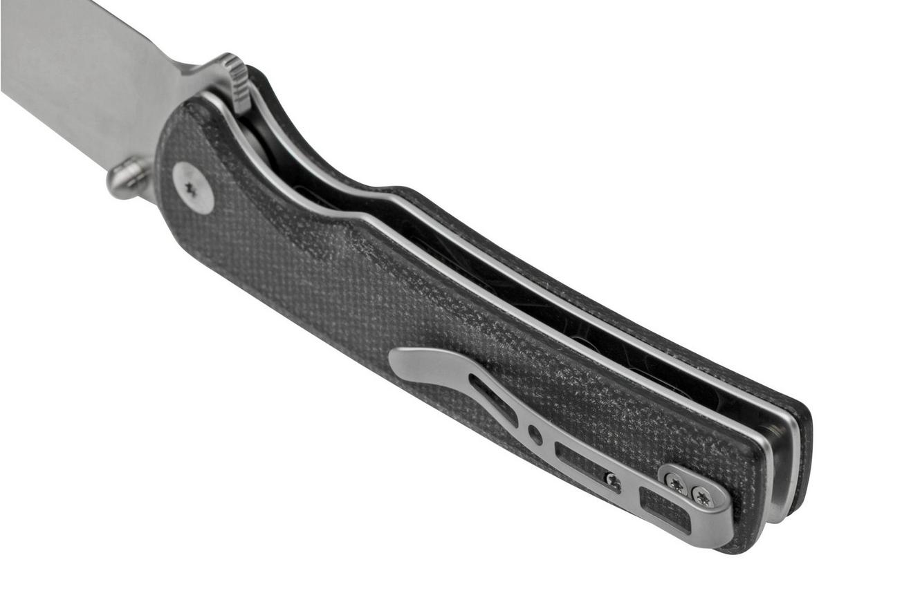 SENCUT Sachse S21007-1 Black Micarta zakmes