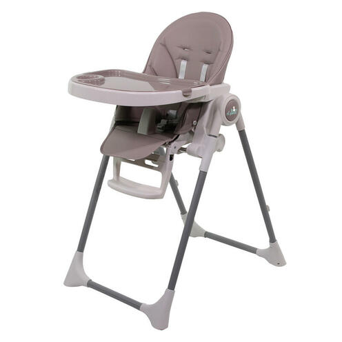 Chaise haute Emy + Réducteur nouveau-né OFFERT - Beige - BON A'PETIT