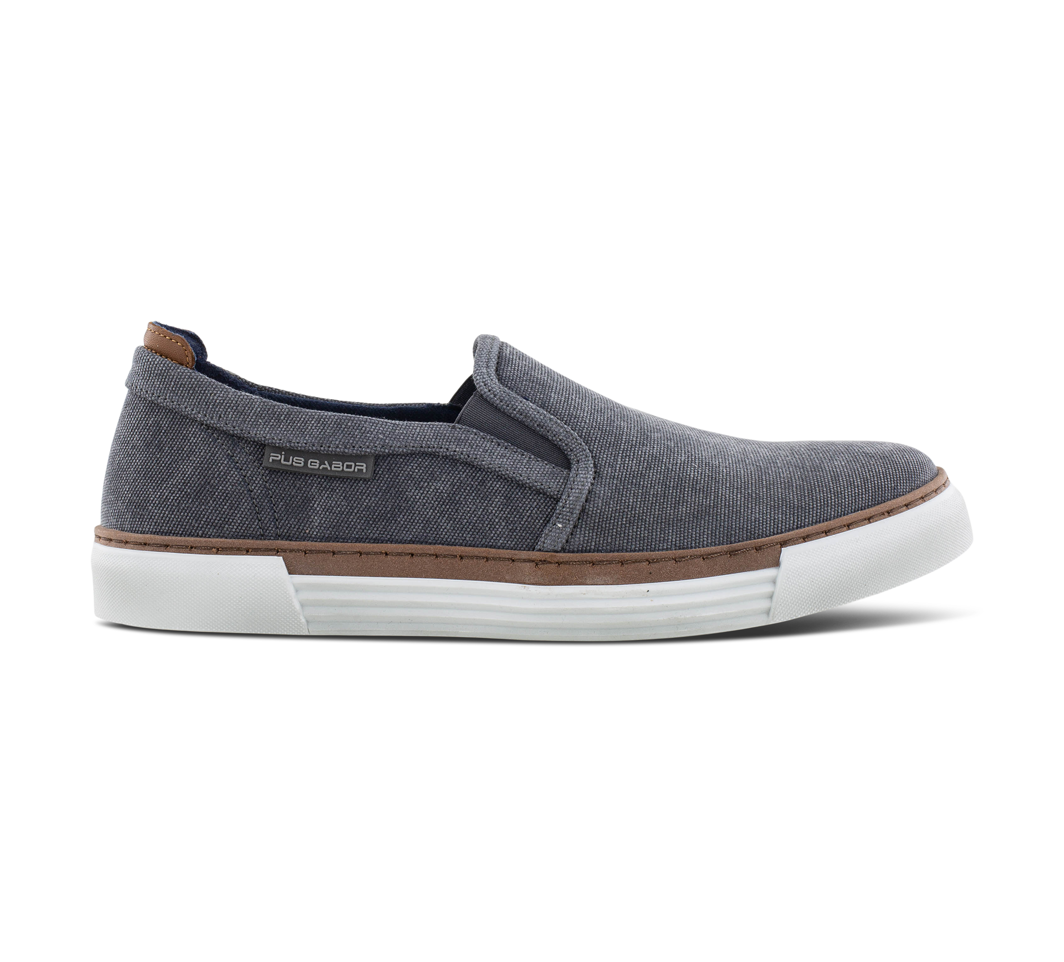 Pius Gabor Slip-Ons grau