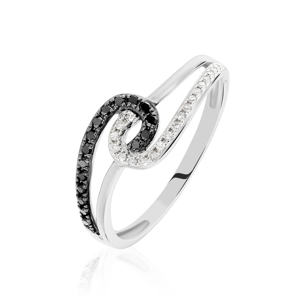 Bague Loriana Or Blanc Diamant