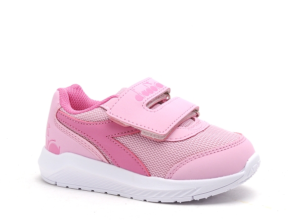Diadora basses enfant falcon i 892700 rose