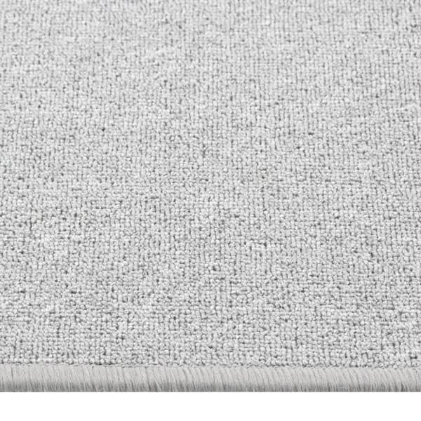 vidaXL Teppeløper lysegrå 80x150 cm