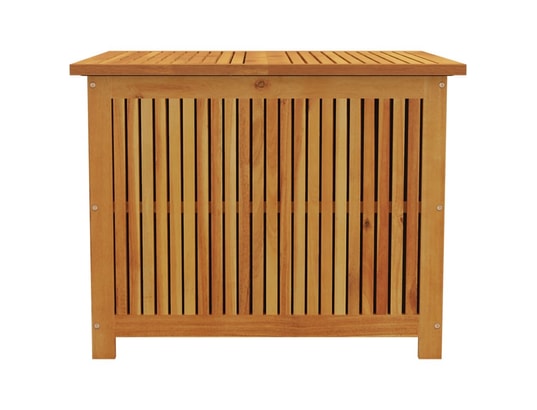 VIDAXL - Coffre Boîte de rangement de jardin 75x75x58 cm bois massif d'acaci...