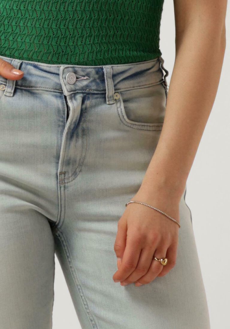 SCOTCH & SODA lichtblauwe scotch & soda slim fit jeans high five high rise slim jeans - blauw mirage