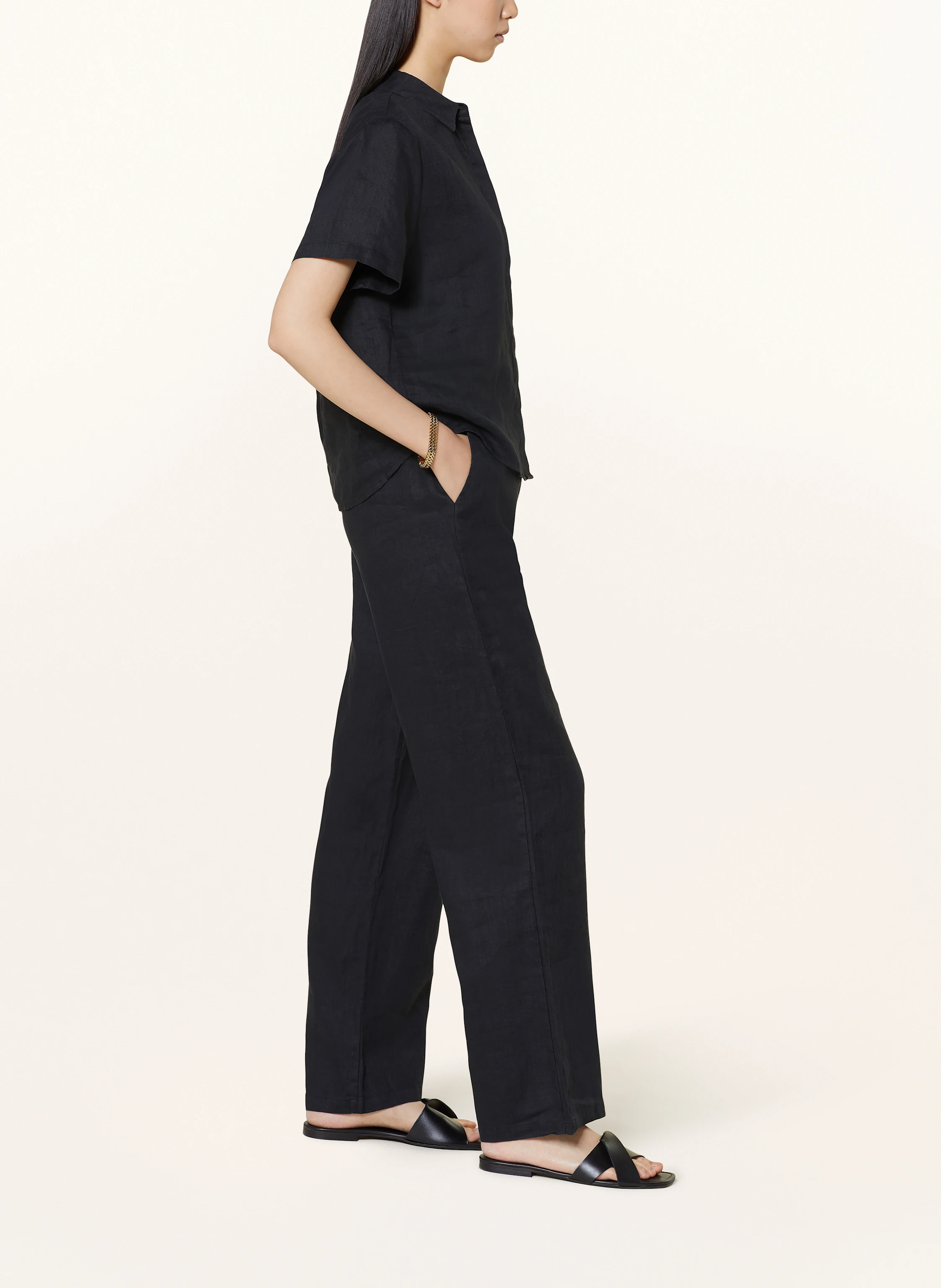 darling harbour Marlenehose aus Leinen