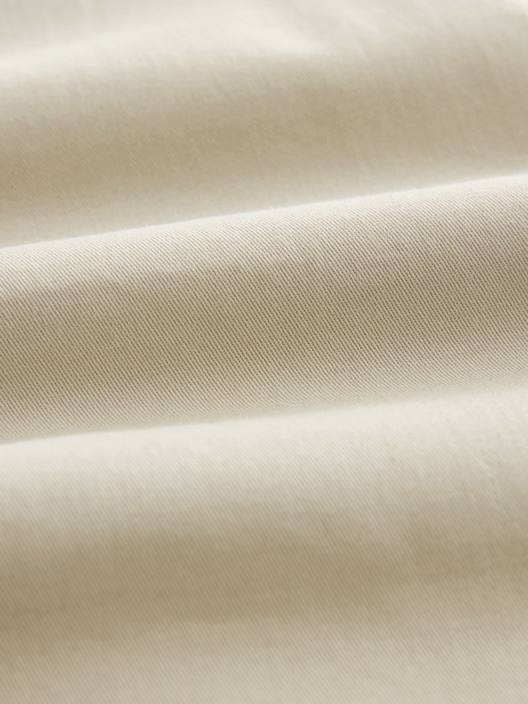 Pastelgeel - Straight fit - Chinoshort met stretch