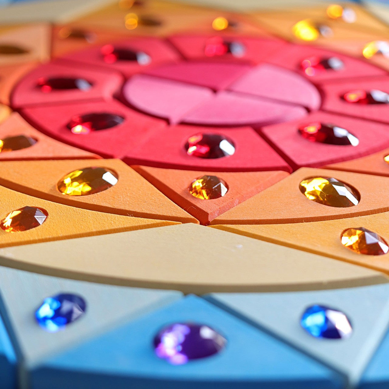 GRIMM's Glitzermandala Sonne