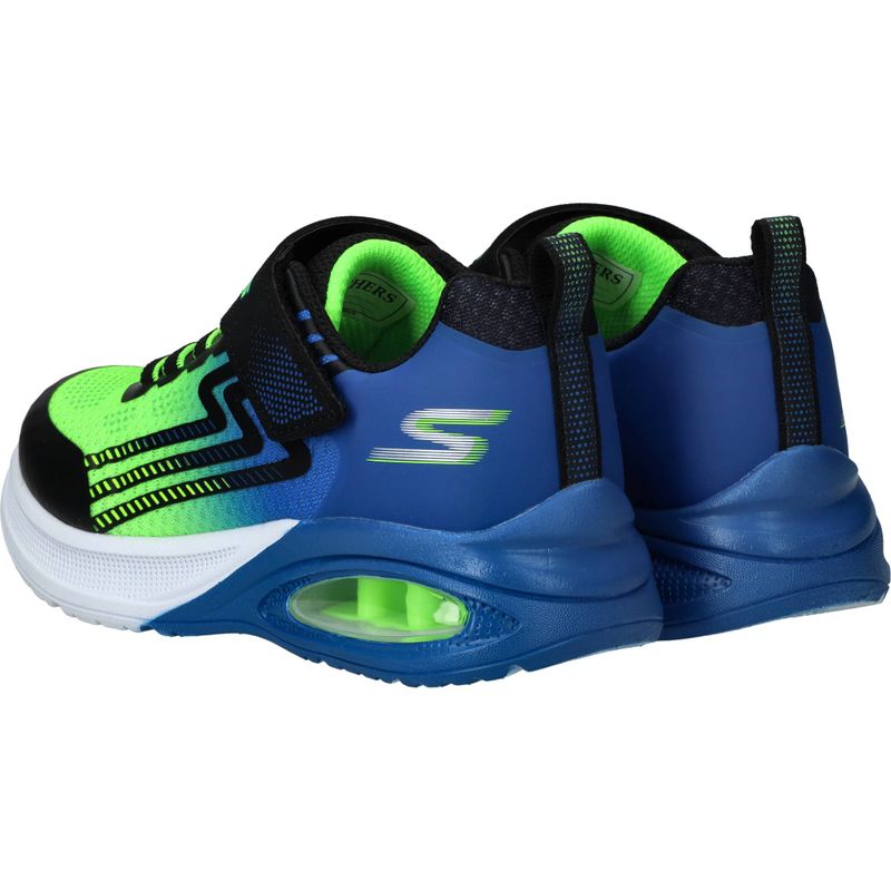 Skechers Microspec max Advance Sneakers Groen Jongens