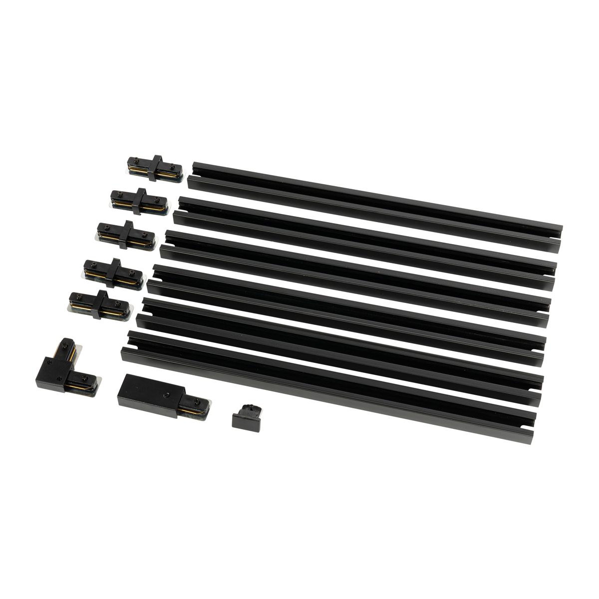 Modern railsysteem  zwart 1-fase 300cm - Iconic