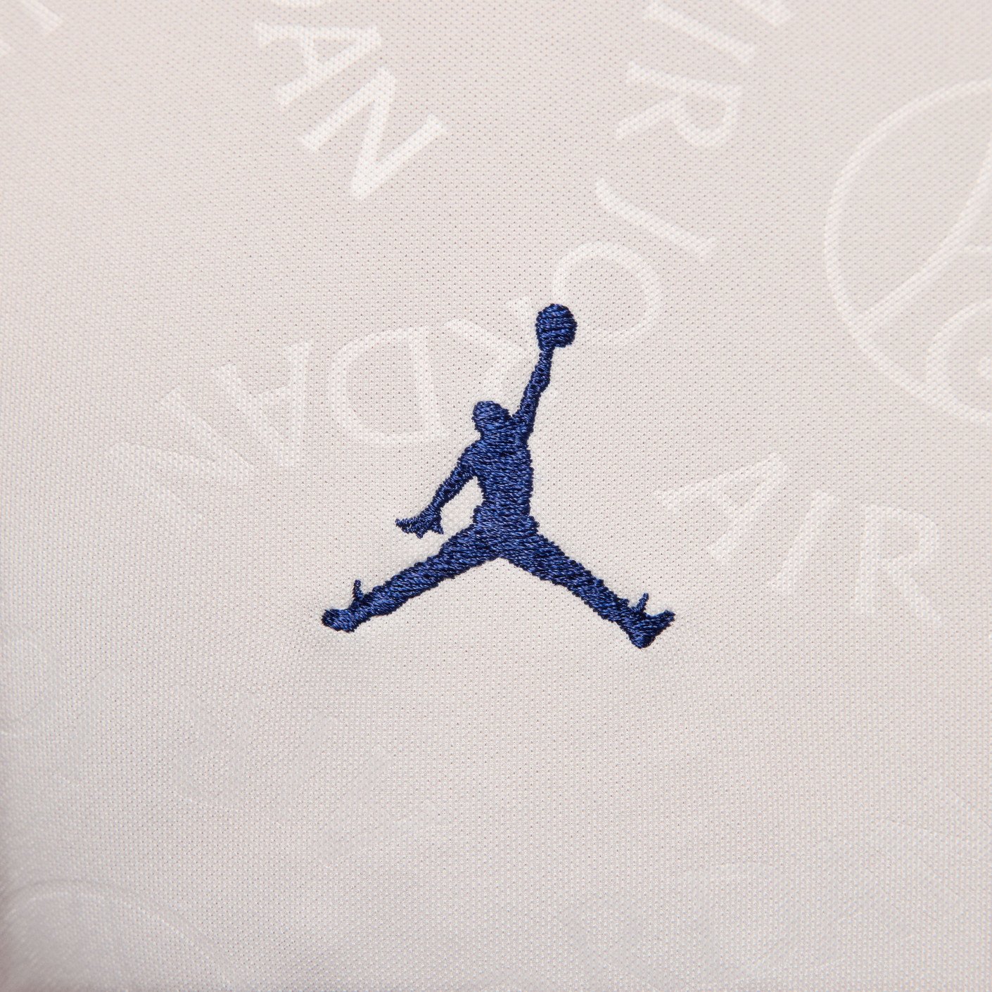 Nike Paris Saint-Germain x Jordan Pre-Match Trainingsshirt 2024-2025 Beige Blauw