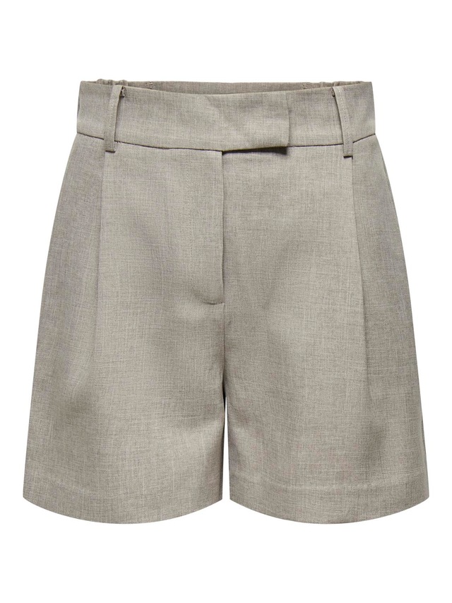ONLY Shorts »ONLLINDA – Shorts mit hoher Taille und weitem Beinschnitt«  unifarben, modisch, weit, Polyester