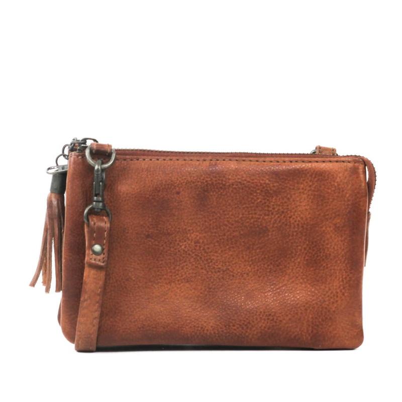 Bear Design Callisto Pelle Clutch Alessia CP1493 Cognac