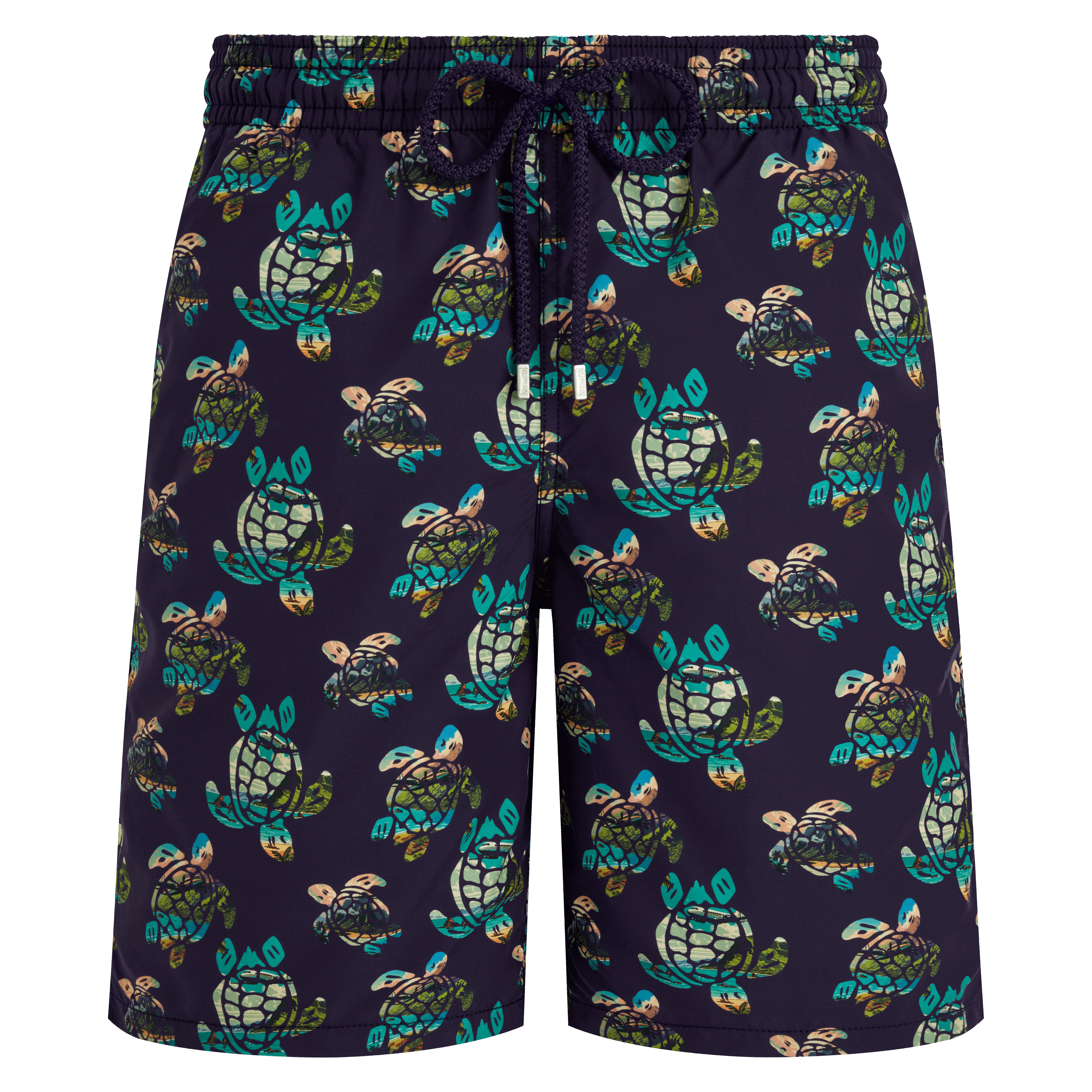 Maillot de Bain Homme Long Landscapes Turtles