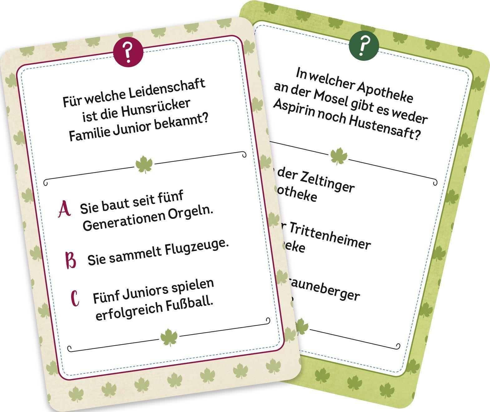 Wer hätte das gedacht?! Das Unnützes-Wissen-Quiz Mosel, Eifel und Hunsrück