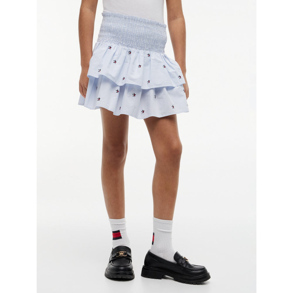 Køb Tommy Hilfiger Sweet Blue Stripes Star Stripes Nederdel