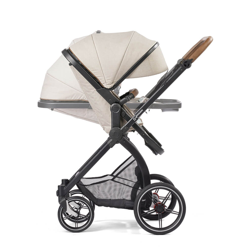 Kombi-Kinderwagen FX4 Soft  Set Life Relax schwarz/tabak 987987