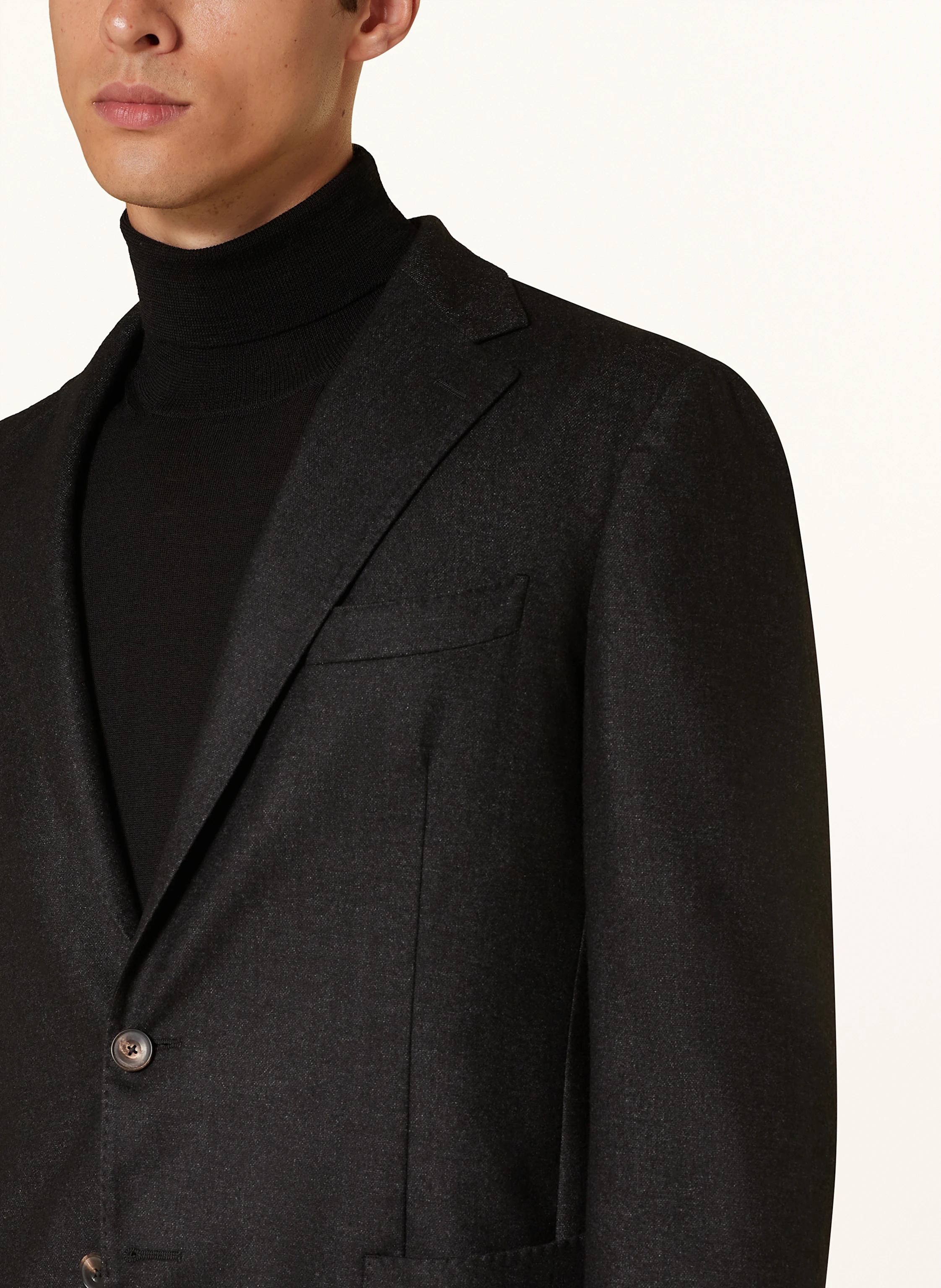 SANTANIELLO Flanellsakko Slim Fit
