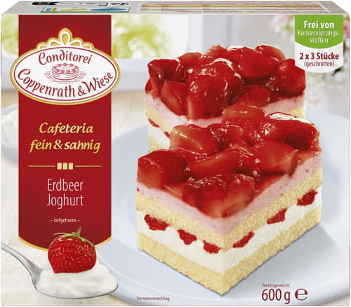 Coppenrath & Wiese Erdbeer-Joghurt-Blechkuchen