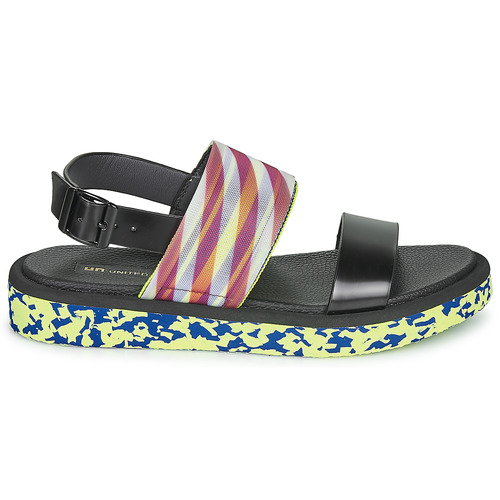 United nude - OP SANDAL LO - Noir / Jaune