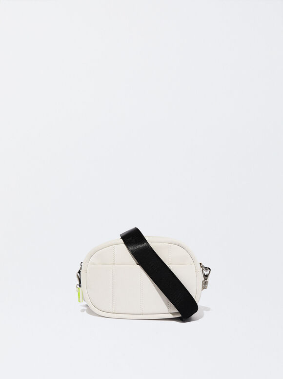 Bolsa de ombro acolchoada - Off-White