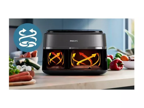 Friteuse sans huile PHILIPS DOMESTIC APLLIANCES NA351/00