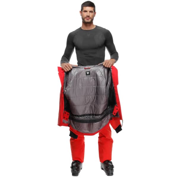 Veste de ski DAINESE S003 DERMIZAX DXTM CORE READY RACING RED