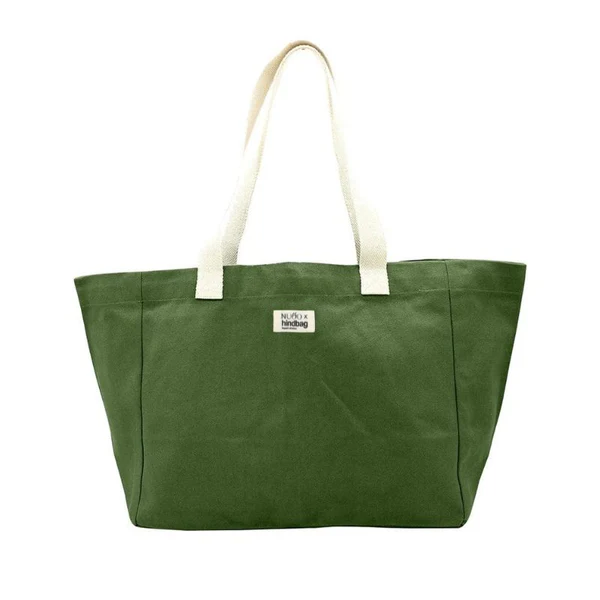 Hindbag Sac Cabas Claude | Olive NUOO x HINDBAG L 40 x H 33 x 23 cm