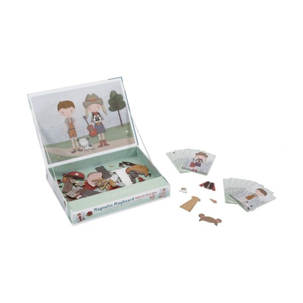 Little Dutch Magnetisch Speelbord Jim & Rosa