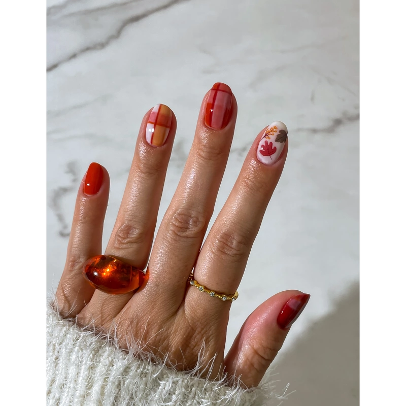 Le Mini Macaron Nail Art Stickers - Très Cozy