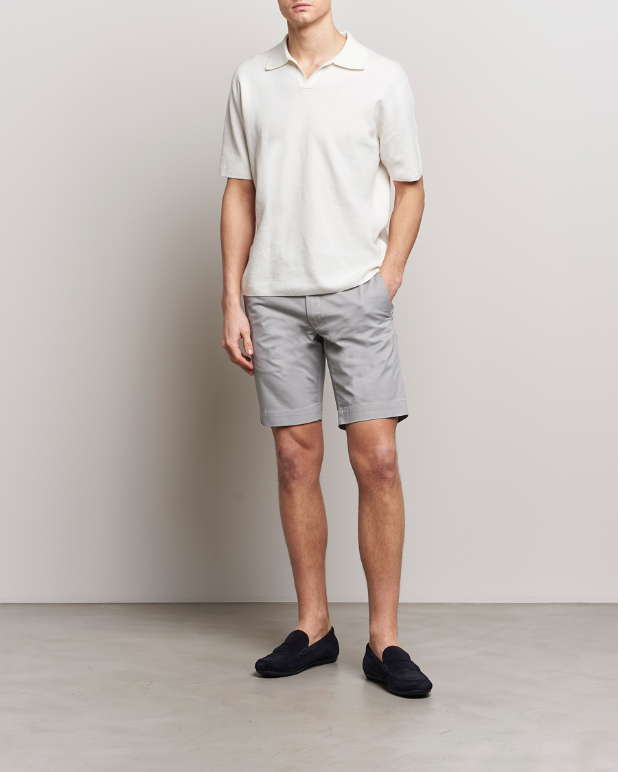 Polo Ralph Lauren Tailored Slim Fit Shorts Soft Grey