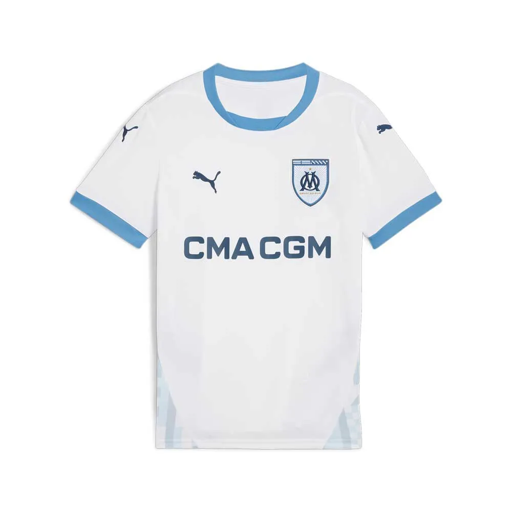 Puma Olympique Marseille Heim Junior-Kurzarm-T-Shirt