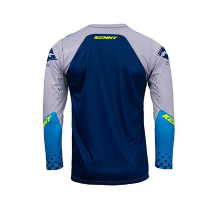 Maillot cross Kenny TRACK FOCUS 2024 - Bleu / Jaune