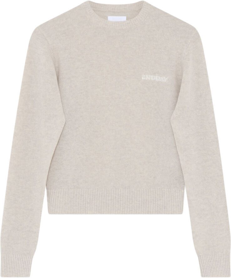 2NDDAY 2ND Lance TT - Soft Wool Blend Créme brulèe