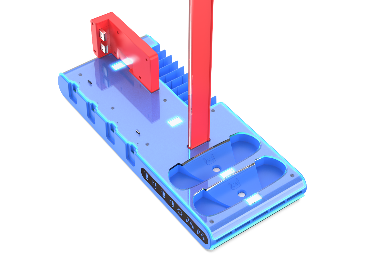 Switch/OLED DLX & LED Charge and Store Stand