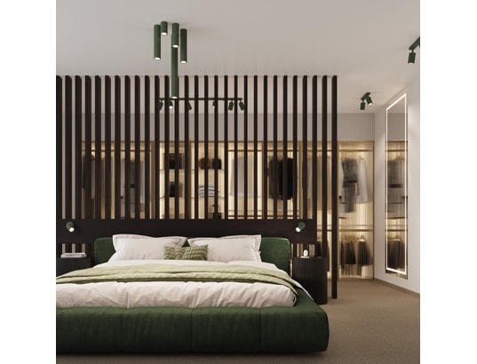 SOLLUX LIGHTING - Applique karbon vert olive