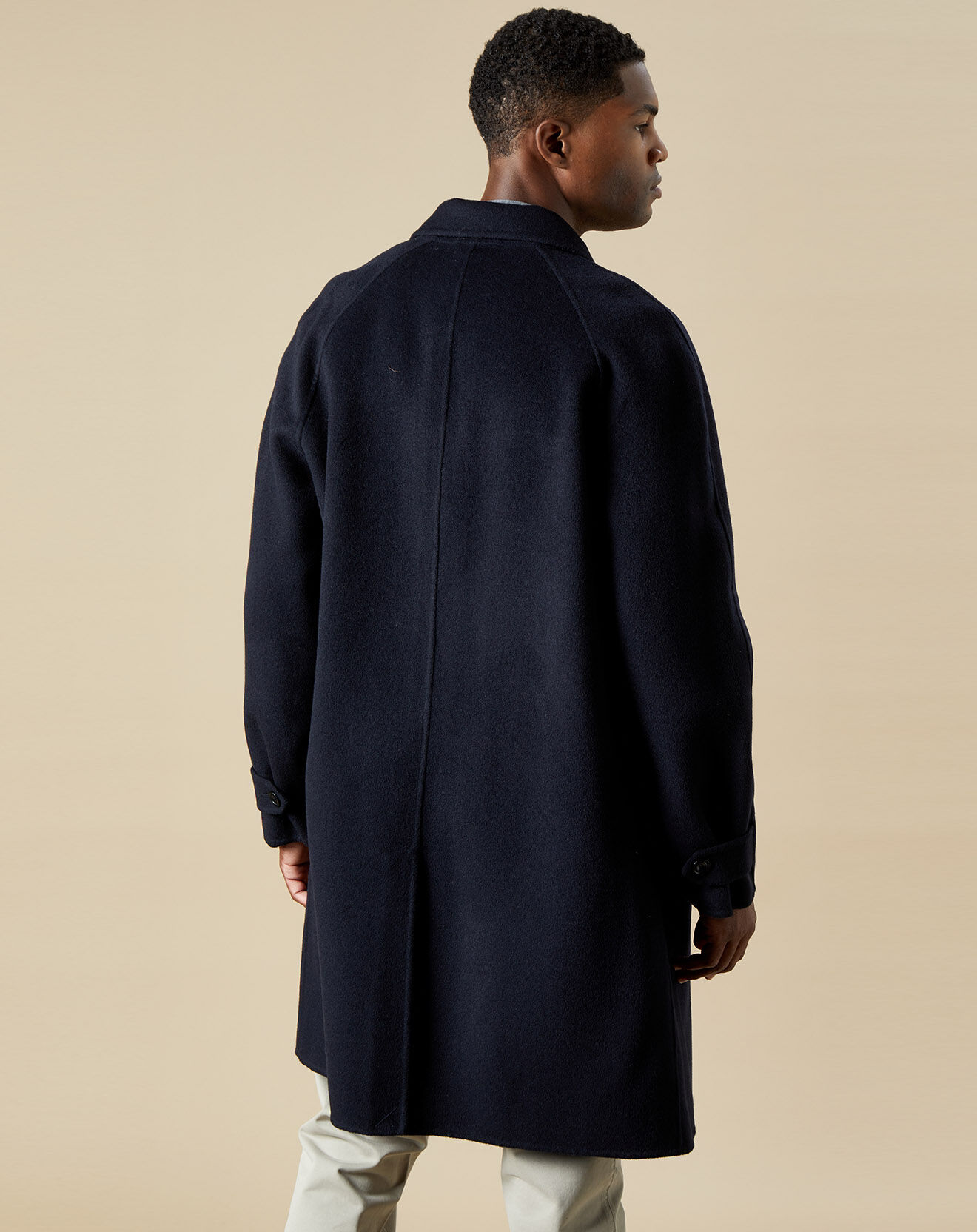 Hartford Manteau en Laine mélangée Craig marine