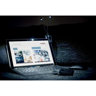 Lampe de lecture Twinflex, couleur: noir