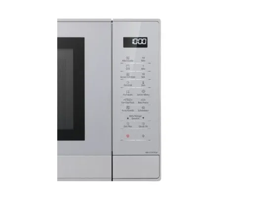 Panasonic NN-GT47KMGPG - Mikrobølgeovn med grill - 31 liter - 1000 W - sølv