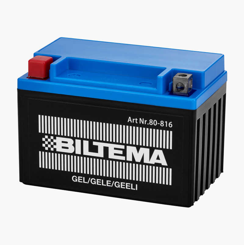 MC-batteri gelé, 12 V, 9 Ah, 150 x 87 x 105 mm