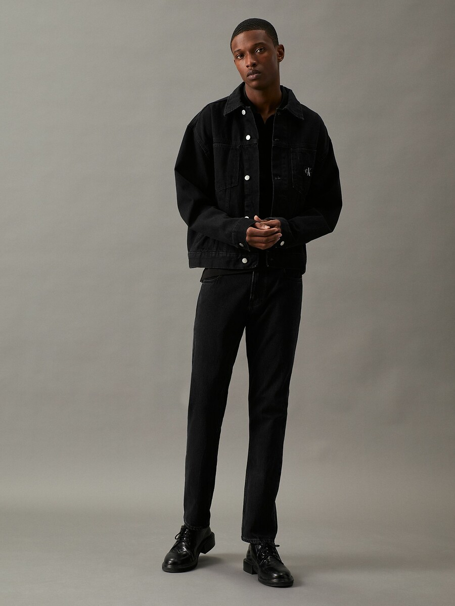 CALVIN KLEIN JEANS<br>Polo slim em jersey piqué, Tipping