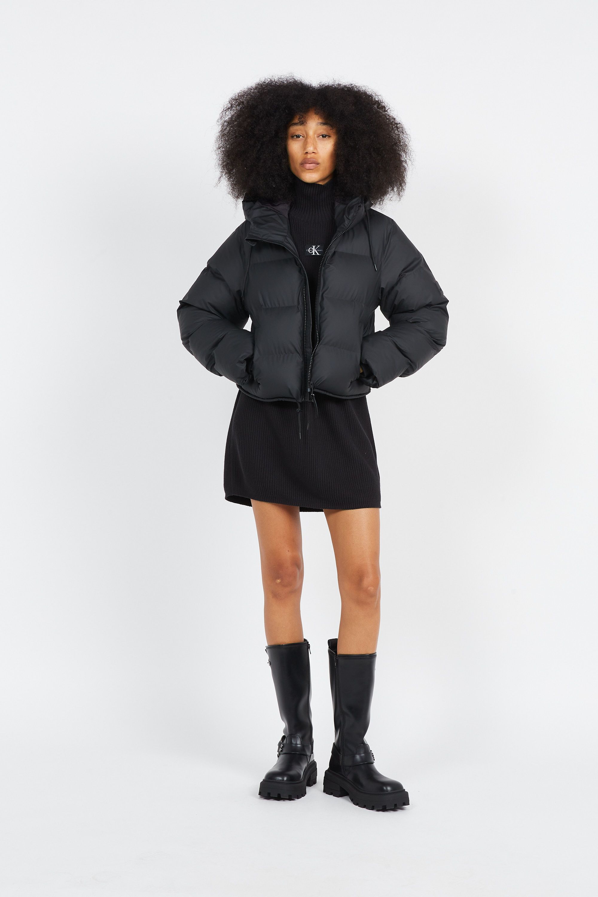 RAINS Doudoune DOUD 15150 W ALTA PUFF Noir