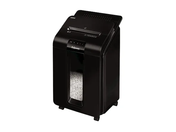 Makulator Fellowes AutoMax 100M mini makulering 4x10mm - AutoFeed (P-4)