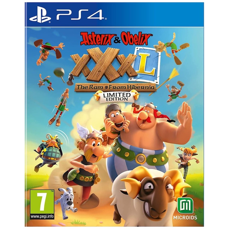 Asterix & Obelix XXXL: The Ram From Hibernia (Limited Edition)- PlayStation 4