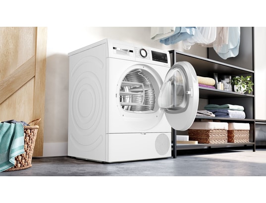 BOSCH - Sèche-linge pompe à chaleur WQG133DTFR, Série 6, Rotation alternée