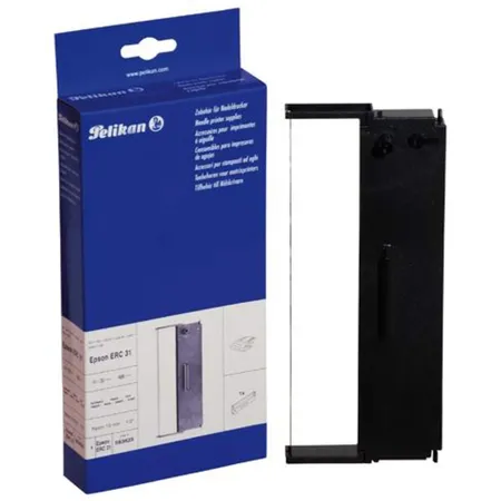 Pelikan Farbband f. Epson ERC31 schwarz Nylon 13mm/13m