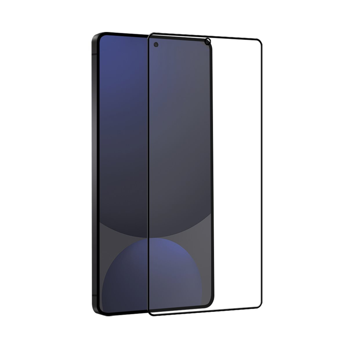 Samsung Galaxy S25 Ultra Mountain Glass Blue Edge Panzerglas 3D Anti Blue Light Displayschutz Case Friendly (EGMSP00305)