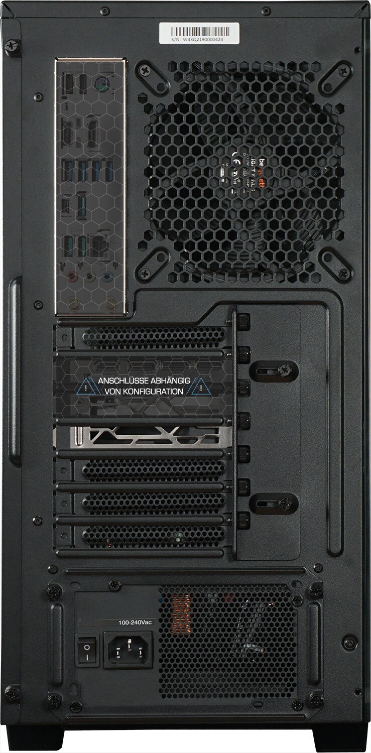 Gaming PC Everest VII AMD Ryzen 9 7900X, 32GB DDR5, NVIDIA RTX 4070 12 GB, 2TB SSD, Windows 11